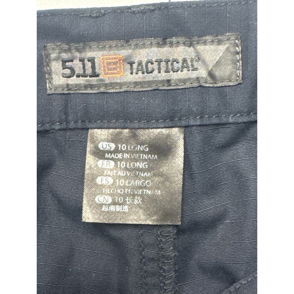 5.11 Tactical Women's Navy Blue Tactical Cargo Work Pants - Size 10 Long (30x34) - Picture 4 of 5